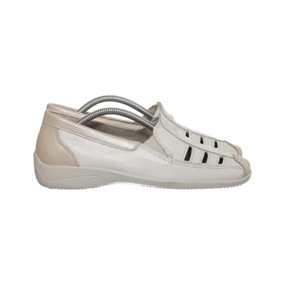 Slip-ons (Hvid, Beige) fra Rohde Læder