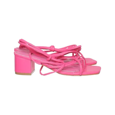 Sandales à talons hauts (Rose) de Givana Faux cuir