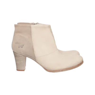 Heeled boots (Beige) from Felmini