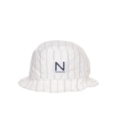 Buckethatt (Vit, Flerfärgad) från New Black Bomull