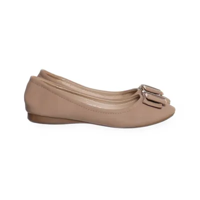 Ballet flats (Beige) from Super Mode