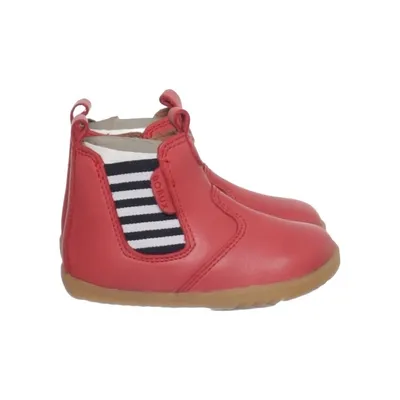Bottines (Rouge) de Bobux Cuir