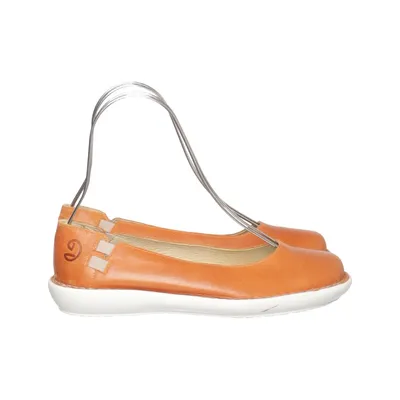 Ballet flats (Brown) from Deerberg Leather