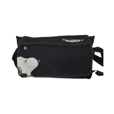 Sac à bandoulière (Noir) de Snoopy