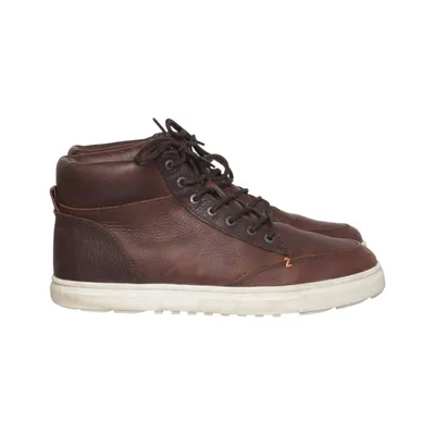Laced boots (Brown) from Hub Leather