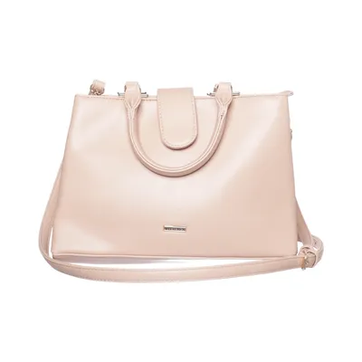 Handväska (Beige) från Wittchen Polyester, Polyuretan