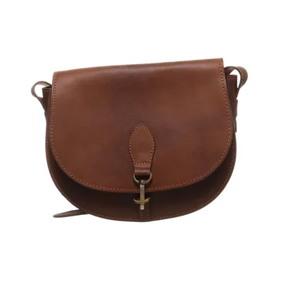 Shoulder-bag (Brown) from Gusti Leder Studio Leather
