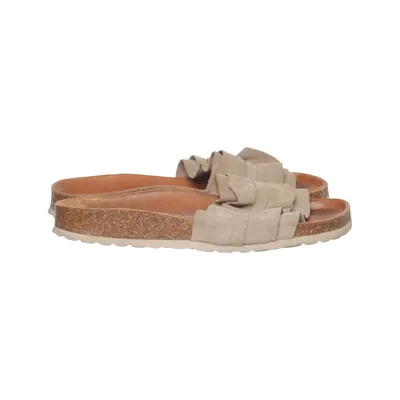 Mules (Beige) de Verbenas Cuir