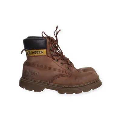 Laced boots (Brown) from Northbrook Leather