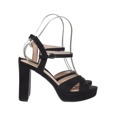 Sandales à talons hauts (Noir) de Lucky Shoes