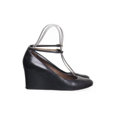 Sleehakken (Zwart) van Massimo Dutti Leer