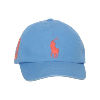 Casquette de baseball (Bleu, Orange) de Polo Ralph Lauren Coton