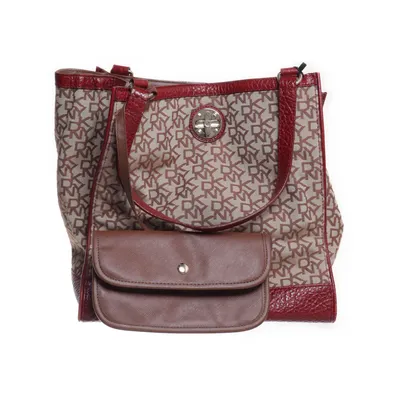Handväska (Brun, Beige, Röd) från DKNY