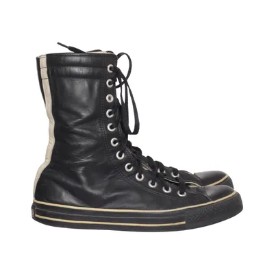 Veterlaarzen (Zwart) van Converse Leer