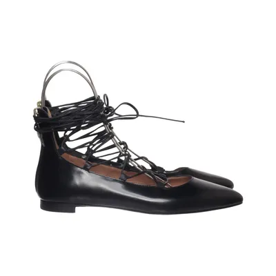Ballerinas (Schwarz) von Twin Set Simona Barbieri Leder