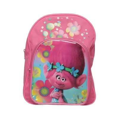 Backpack (Pink, Multicolored) from Dreamworks Trolls Polyester
