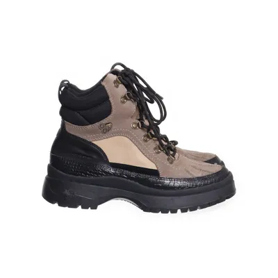 Laced boots (Black, Beige) from Agnes Cecilia