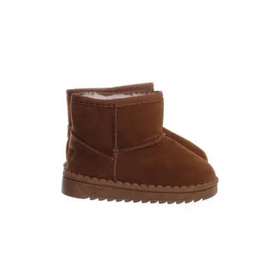 Enkellaarzen (Bruin) van Fashion