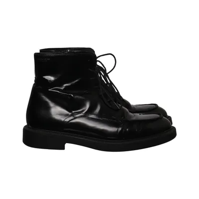 Laced boots (Black) from Vagabond Leather