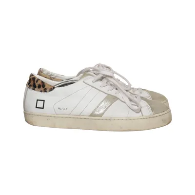 Sneakers (White, Multicolored) from Date Leather