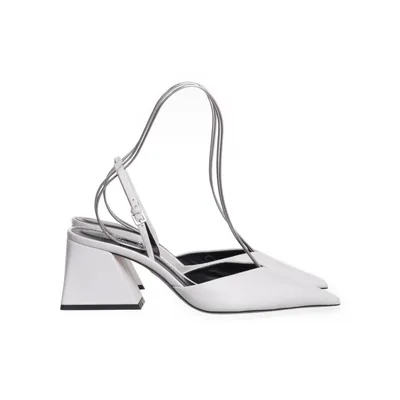 High heel sandals (White) from Zara
