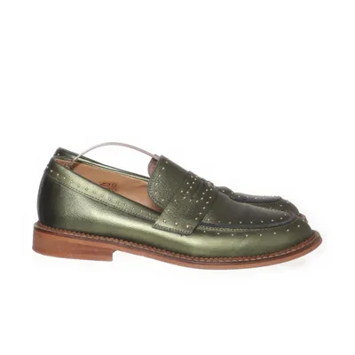 Loafers (Green) from Manfield Leather