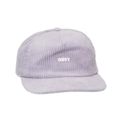Baseball cap (Purple) from Obey Cotton