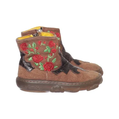 Ankle boots (Brown, Black, Red) from Pom d'Api