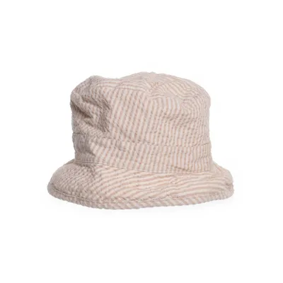 Bucket hat (Beige) van Wheat Organisch katoen