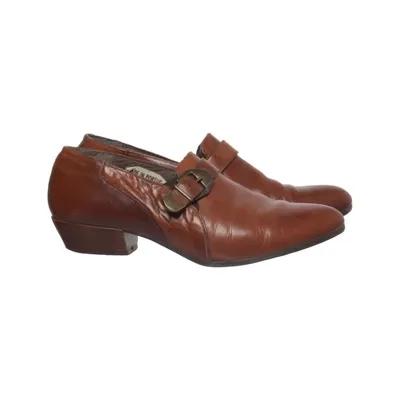 Monk strap shoes (Brown) from Gallery