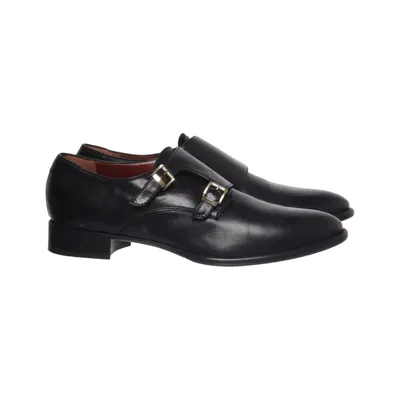 Monk strap shoes (Black) from Bruglia Leather