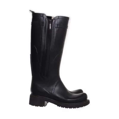 Rubber boots (Black) from Ilse Jacobsen Hornbæk
