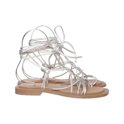 Sandals (Silver, Brown) from Seychelles