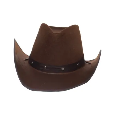 Cowboy-hattu (Ruskea)