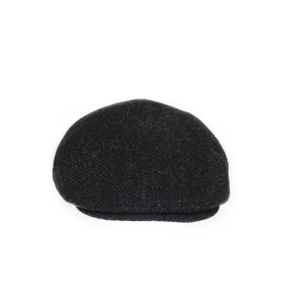 Flat cap (Grå) från Harris Tweed Ull