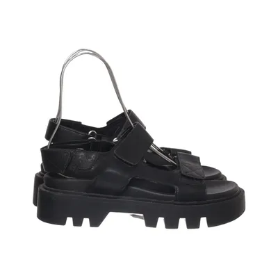 Sandals (Black) from H&M Polyurethane