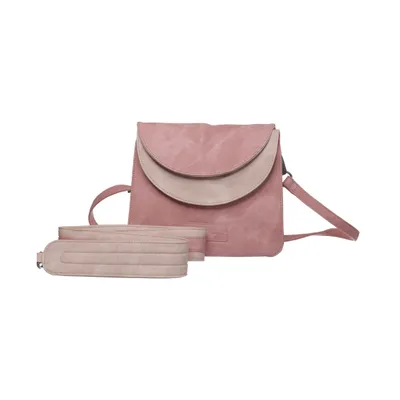 Schoudertas (Roze, Beige) van Fritzi aus Preußen