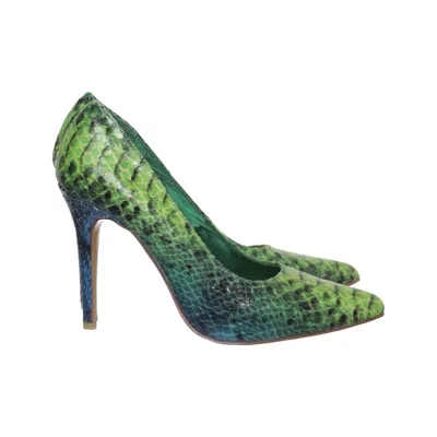 Pumps (Green, Blue, Multicolored) from China Girl