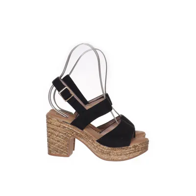 High heel sandals (Black, Beige) from Laik