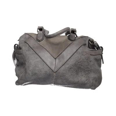 Handbag (Gray) from Dudlin Polyester, Polyurethane