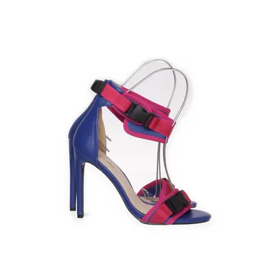 Højhælede sandaler (Blå, Pink) fra About You