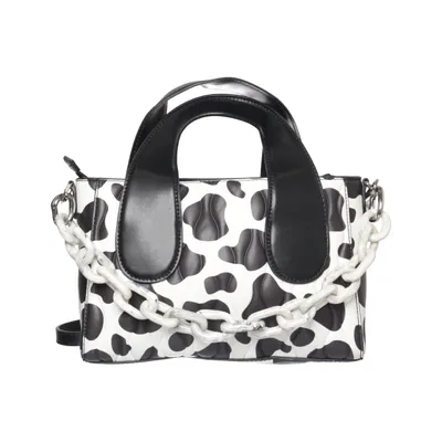 Handväska (Svart, Vit) från Charles & Keith