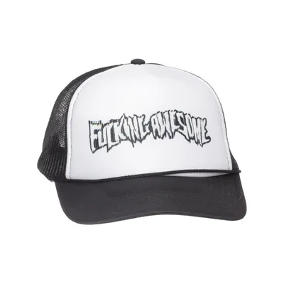 Trucker pet (Zwart, Wit) van Fucking Awesome Polyester