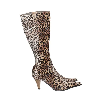 Bottes à talons (Marron, Multicolore) de Chiara