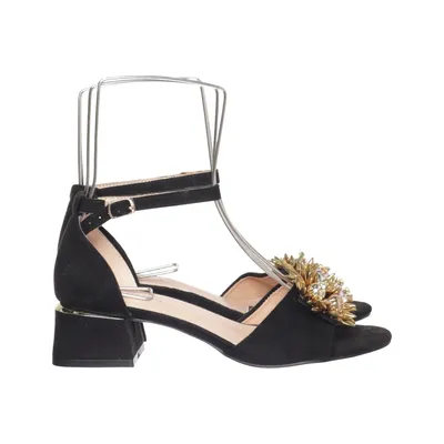 High heel sandals (Black, Multicolored) from Seastar Blue
