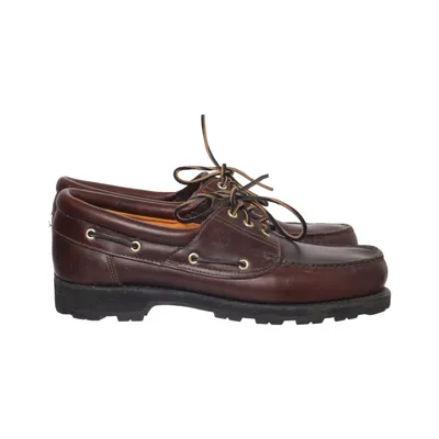 Bootschoenen (Bruin) van Timberland Leer