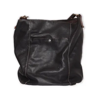 Handväska (Brun) från Ceannis Bomull, Skinn