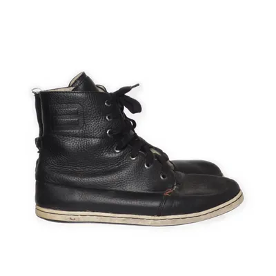 Bottes à lacets (Noir) de Hub