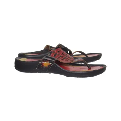 Tongs (Noir, Rouge, Multicolore) de Laura Vita