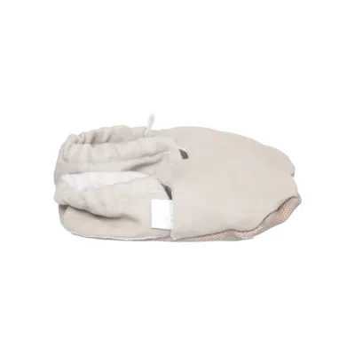 Chaussons pour bébé (Beige) de Cosy Roots Coton, Cuir